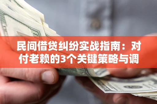 北京民间借贷纠纷实战指南：对付老赖的3个关键策略与调解盲区解析