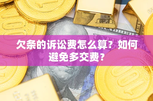 北京欠条的诉讼费怎么算？如何避免多交费？