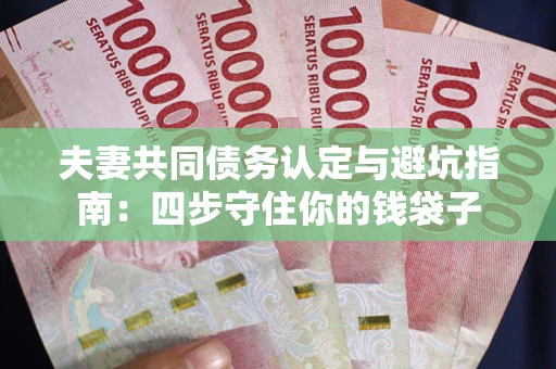 北京夫妻共同债务认定与避坑指南：四步守住你的钱袋子