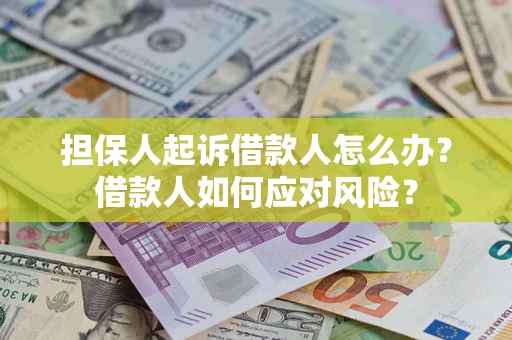 北京担保人起诉借款人怎么办？借款人如何应对风险？